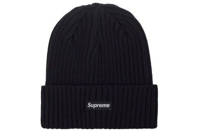 Pre-owned Supreme Overdyed Beanie (ss24) Black