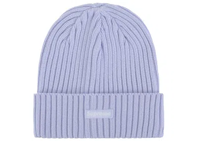 Pre-owned Supreme Overdyed Beanie (ss24) In Lilac In Purple