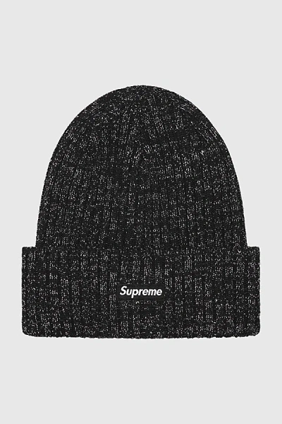 Supreme Overdyed Beanie Ss25 In Black, Men's At Urban Outfitters