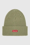 Supreme Overdyed Beanie Ss25 In Olive, Men's At Urban Outfitters