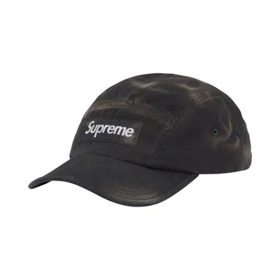 Pre-owned Supreme Overdyed Camp Cap 'black' | Men's Size Onesize