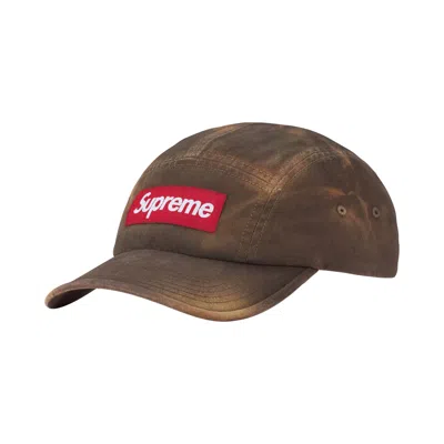 Pre-owned Supreme Overdyed Camp Cap 'brown' | Men's Size Onesize