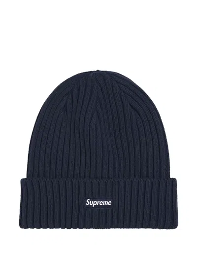 Supreme Overdyed Ribbed Beanie Hat In Multi