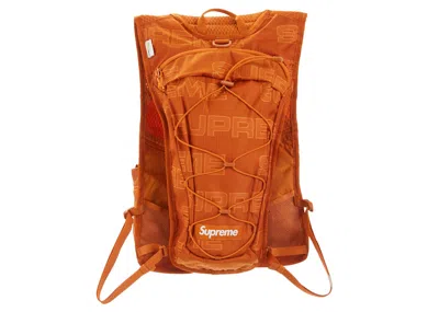 Pre-owned Supreme Pack Vest In Orange