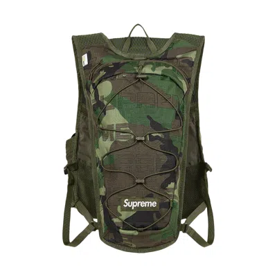 Pre-owned Supreme Pack Vest 'woodland Camo' In Multi-color