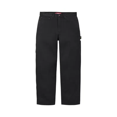 Pre-owned Supreme Painter Pant 'black' | Men's Size 34