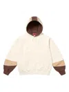 Supreme Paneled Hoodie In Neutral