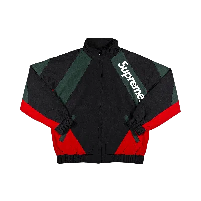Pre-owned Supreme Paneled Track Jacket 'black'