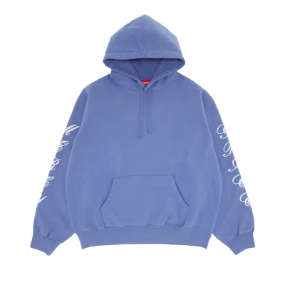 Pre-owned Supreme Patches Spiral Hooded Sweatshirt 'light Purple'