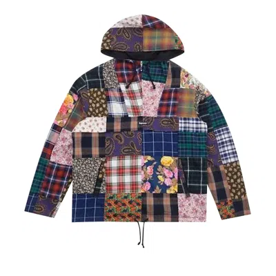 Pre-owned Supreme Patchwork Anorak Jacket 'patchwork' | Red | Men's Size S