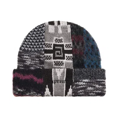 Pre-owned Supreme Patchwork Beanie 'black' | Men's Size Onesize