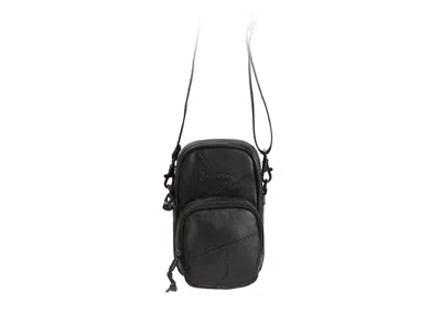 Pre-owned Supreme Patchwork Leather Small Shoulder Bag In Black