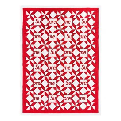 Supreme Patchwork Quilt 'red White'