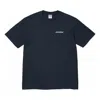 Supreme Fw19 Week 12 X Martin Wong Big Heat Navy Tee In Blue