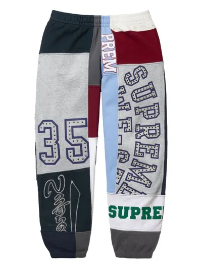 Supreme Jogginghose Im Patchwork-look In Black