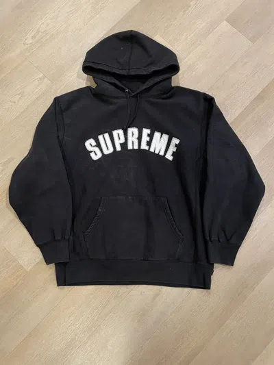 Pre-owned Supreme Pearl Hoodie Size Xl In Black