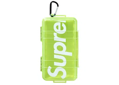 Pre-owned Supreme Pelican 1060 Case In Neon Yellow