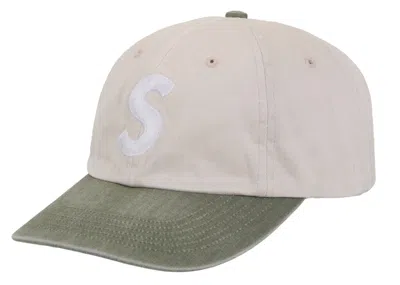 Pre-owned Supreme Pigment Coated 2tone S Logo 6panel In Pink