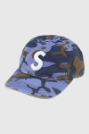 Supreme Pigment Coated S Logo 6-panel Hat In Blue, Men's At Urban Outfitters