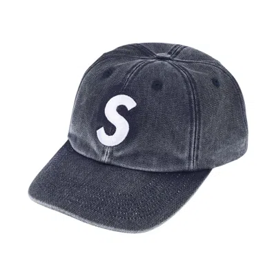 Pre-owned Supreme Pigment Coated S Logo 6-panel 'navy' | Blue | Men's Size Onesize