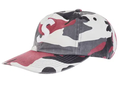 Pre-owned Supreme Pigment Print S Logo 6panel (fw23) In Red Camo