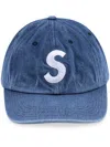 Supreme Pigment S Logo 6-panel Cap In Blue