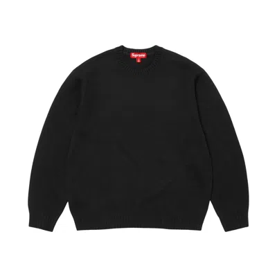Pre-owned Supreme Pilled Sweater 'black' | Men's Size L
