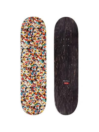 Supreme Pills Skateboard Deck In Brown