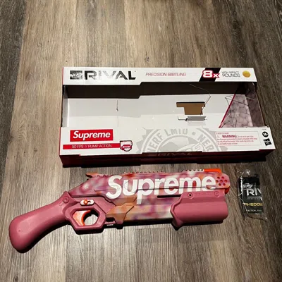 Pre-owned Supreme Pink Nerf Gun