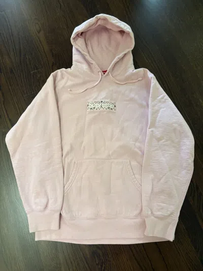 Pre-owned Supreme Pink  Hoodie