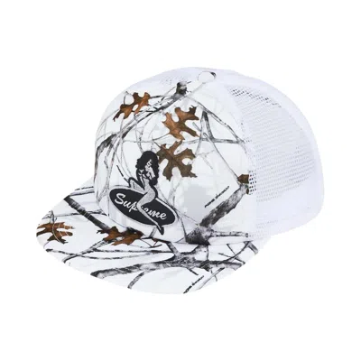 Pre-owned Supreme Pinup Mesh Back 5-panel 'truetimber Conceal White Camo' | Green | Men's Size Onesize