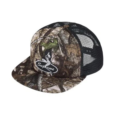 Pre-owned Supreme Pinup Mesh Back 5-panel 'truetimber Htc Fall Camo' | Green | Men's Size Onesize