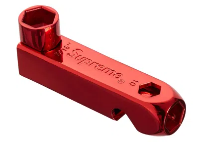 Pre-owned Supreme Pipe Skate Key In Red