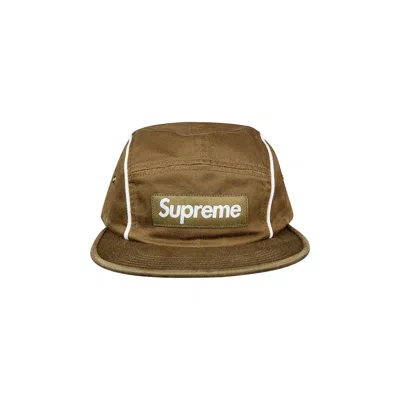 Pre-owned Supreme Piping Camp Cap 'moss' | Green | Men's Size Onesize