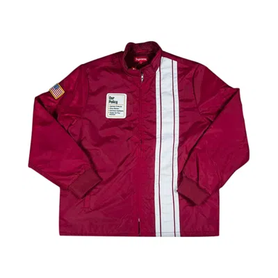 Pre-owned Supreme Pit Crew Jacket 'maroon' | Red | Men's Size L