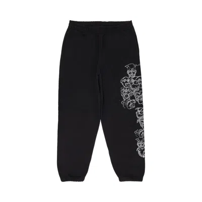 Pre-owned Supreme Pitbulls Embroidered Sweatpant 'black' | Men's Size M