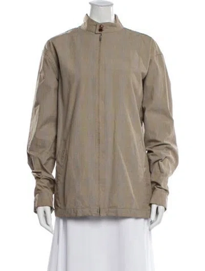 Pre-owned Supreme Plaid Print Jacket In Neutral