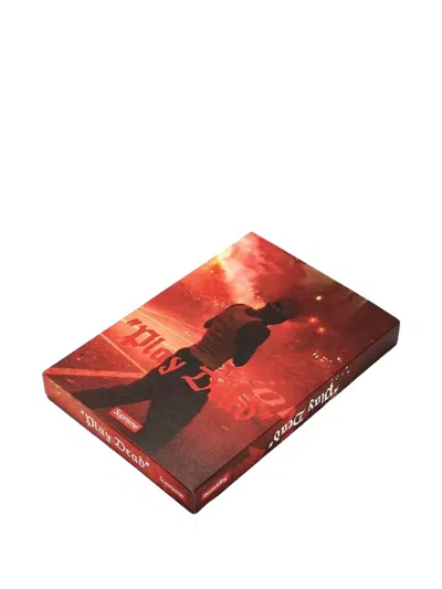 Supreme Play Dead Photobook In Red