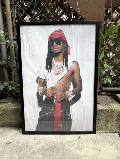 Pre-owned Supreme Playboi Carti Promotional Poster In Multi