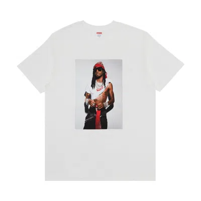 Pre-owned Supreme Playboi Carti Tee 'white' | Men's Size M