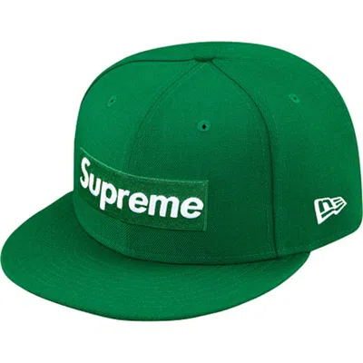 Pre-owned Supreme Playboy Box Logo New Era Cap In Green