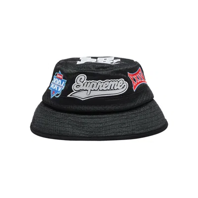 Pre-owned Supreme Playoffs Mesh Crusher 'black' | Men's Size S/m