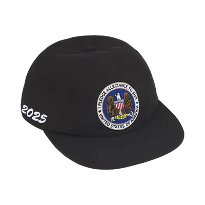 Pre-owned Supreme Pledge Allegiance 6-panel 'black' | Men's Size Onesize