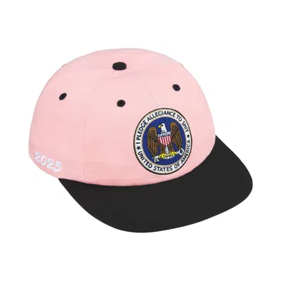 Pre-owned Supreme Pledge Allegiance 6-panel 'pink' | Men's Size Onesize