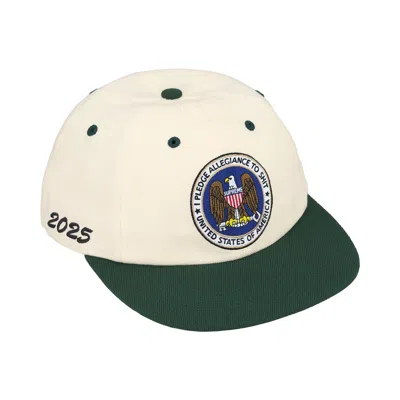 Pre-owned Supreme Pledge Allegiance 6-panel 'white' | Men's Size Onesize