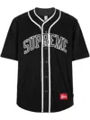 Supreme Polartec Baseball T-shirt In Black