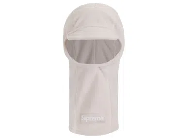 Pre-owned Supreme Polartec Brim Balaclava In Stone