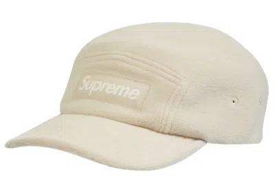 Pre-owned Supreme Polartec Camp Cap In Stone