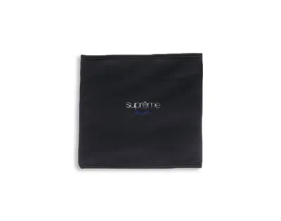 Pre-owned Supreme Polartec Fleece Neck Gaitor In Black