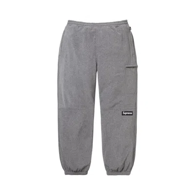 Pre-owned Supreme Polartec Pant 'grey' | Men's Size S In Gray